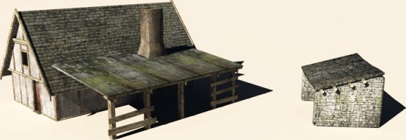 Blacksmiths Cottage 3D Model