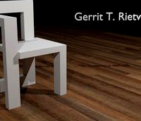 Rietveld - Steltman chair .
