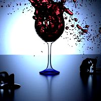 Wine Glass Splash