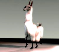 Rigged Llama