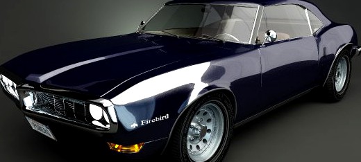 Pontiac Firebird 3D Model