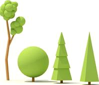 Low Poly Trees - Youtube Tutorial