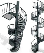 spiral staircase