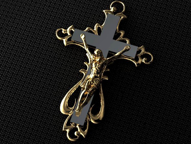 3d cross stl 3D Model