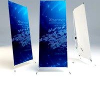 Advertising display, Xbanner