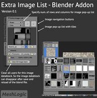 Extra Image List - Blender Addon