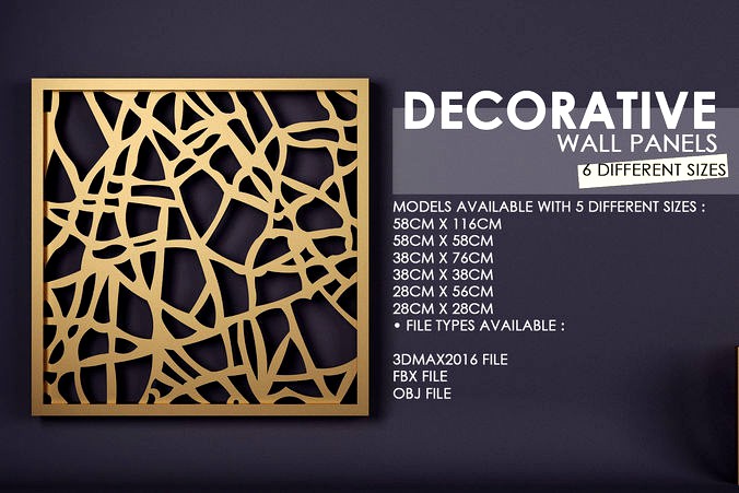 Decorative Panel-Screen 3D Model