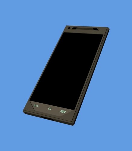 Mobile Phone Low Poly