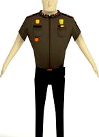 Indonesian Police Lowpoly