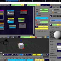 Ariel Unreal engine node theme for Blender3D