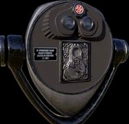 "Tower viewer" pay binoculars