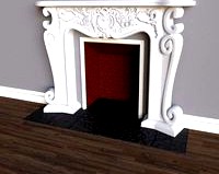 Baroque Fireplace Mantel