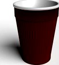 Basic plastic coffe cup