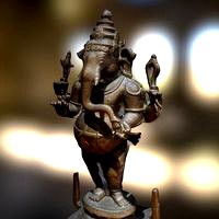 The elephant god Ganesha