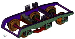 Bogie frame RX-2