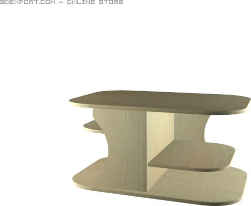 Coffee table 3D Model