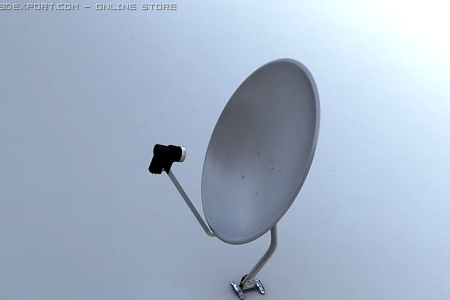 Satellite Dish 3D Model