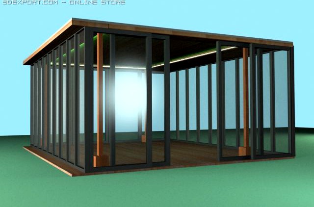 Garden house 3D Model
