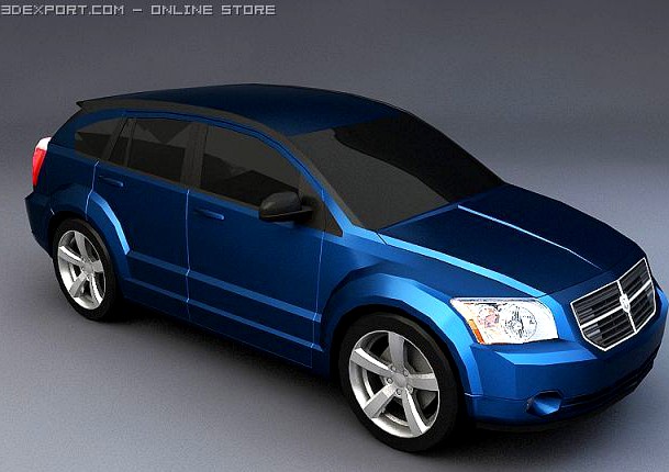 Dodge caliber 3d model car 3D Model