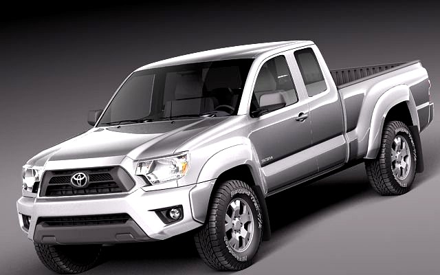 Toyota Tacoma Access Cab 2012 3D Model