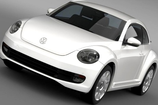 VW iBeetle 2015 3D Model
