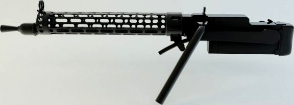 The Spandau LMG 0815 3D Model