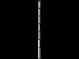 4000 Watt Pneumatic Light Tower - Extends to 45 Feet - Four 1000W Metal Halide Lamps