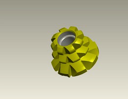 Pinetree cutter for turbine blades