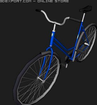 Classic Bicycle 3D Model