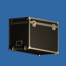 Estuche rigido (Anvil box, fly case)