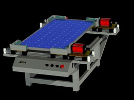 Solar Panel Automatic Framing Machine with Solar Panel