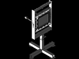 Explosion Proof Light - Base Stand Mount - 16 Inch - 150 Watt LED - Class I Div 1 C&D - 300' Cord