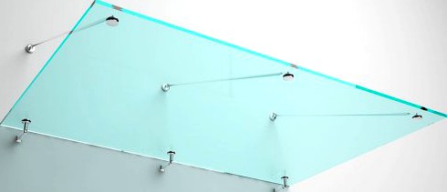 Glass canopy 3D Model