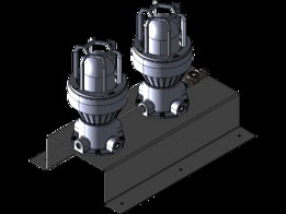 Explosion Proof Two Color Light - Class 1 & Class 2 Division 1 Traffic Light - Signal Stack Light