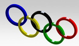 Arco olimpico - Arch olympic - Arch олимпийский - アーチオリンピック