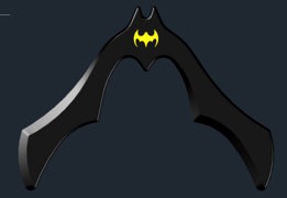 original bat boomerang by Peter Umhauer