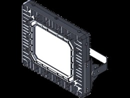 Explosion Proof 150 Watt Low Bay LED Light Fixture - 140° Spread - Paint Booth Approved - C2D1