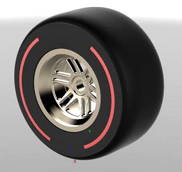 2017 F1 front Tyre