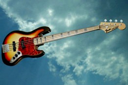 Fender 1974 Jazz Bass Guitar (wMaple Neck)  -  AutoCad 2008
