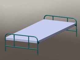 SImple Iron Bed