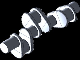 V6 Crankshaft