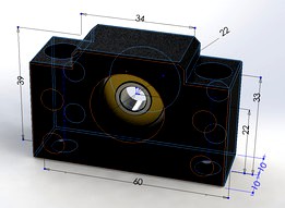 BF10 ballscrew support