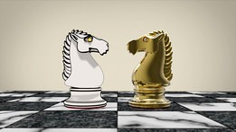 Chess knight - keyshottoon