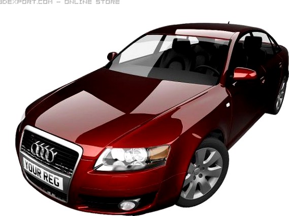 Audi A6 3D Model