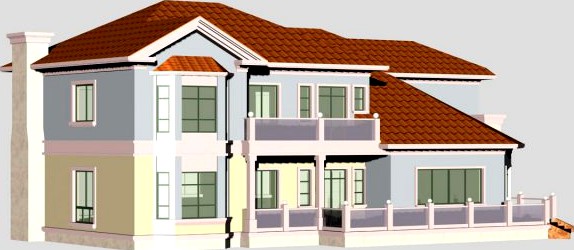 Villa 121 3D Model