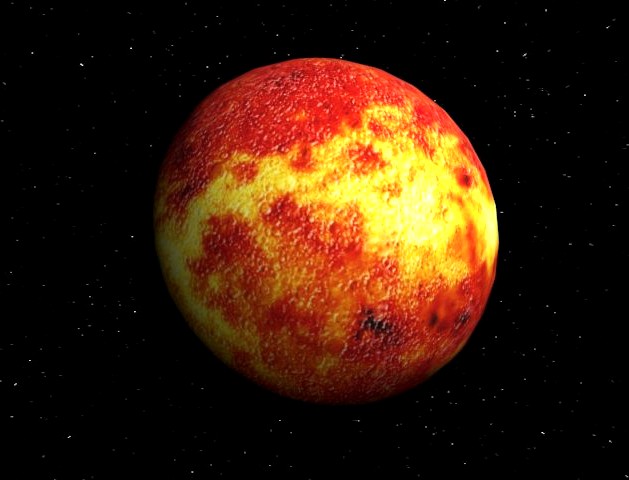 Planet Mercury 3D Model