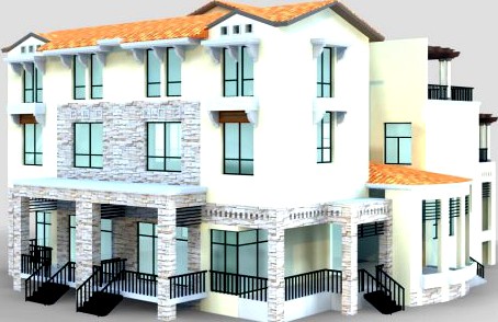 Villa 269 3D Model