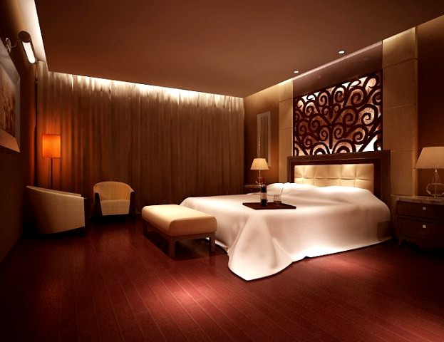 Standard Hotel Room 2 3D Model