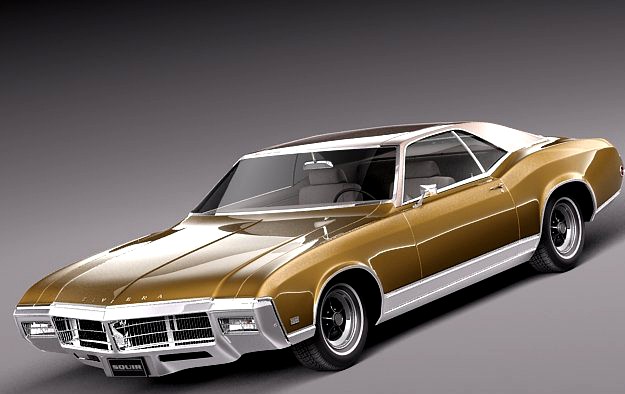 Buick Riviera 1969 3D Model