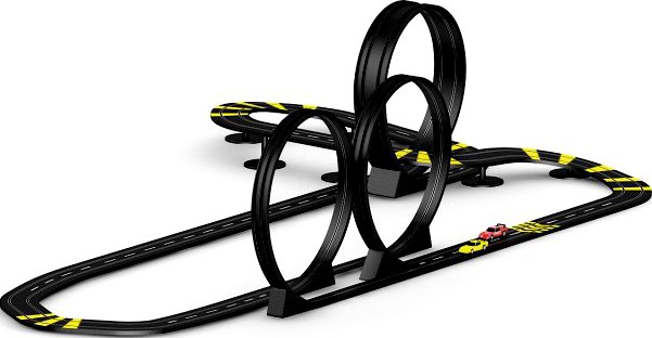 Racing Track Toy 3D Model